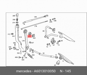 Деталь A 601 301 00 50 MERCEDES BENZ