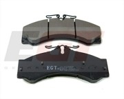 Колодки тормозные дисковые 321654EGT EGT