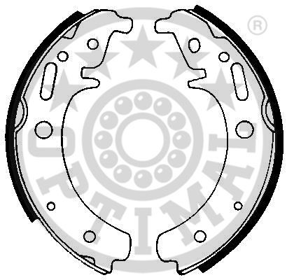 Комплект тормозных колодок BB-7254 OPTIMAL