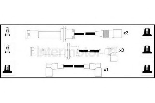 Ккомплект проводов зажигания 73778 STANDARD