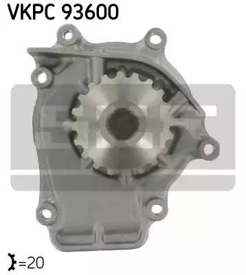 Водяной насос VKPC93600 SKF