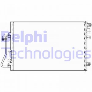 Конденсатор, кондиционер TSP0225635 DELPHI