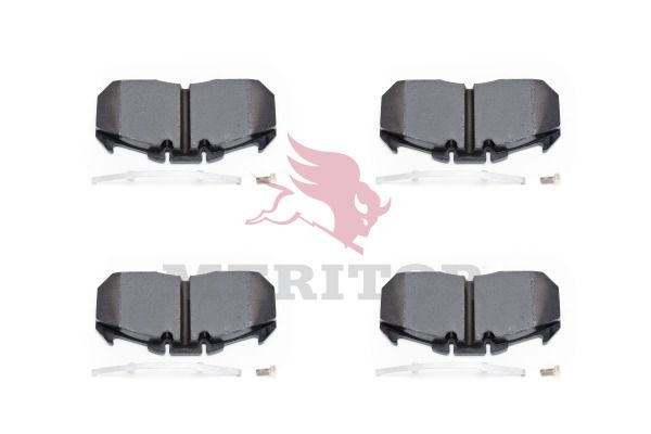 Комплект тормозных колодок, диско MDP5073 MERITOR