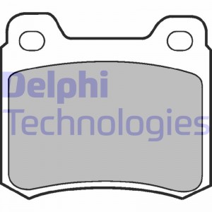 Комплект тормозных колодок, диско LP440 DELPHI