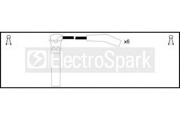 Ккомплект проводов зажигания OEK580 STANDARD