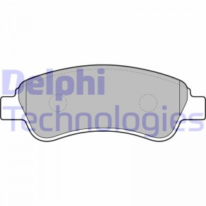 Комплект тормозных колодок, диско LP1679 DELPHI