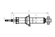 Амортизатор Z 1167 SCT
