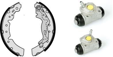 Комплект тормозных колодок H 83 017 BREMBO