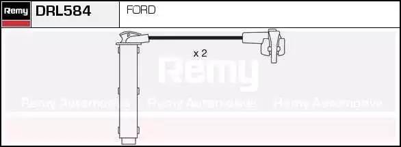 Ккомплект проводов зажигания DRL584 DELCO REMY