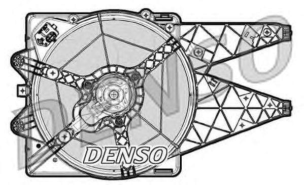 Вентилятор, охлаждение двигателя DER09064 DENSO
