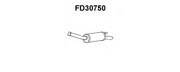 Глушитель выхлопных газов конечный FD30750 VENEPORTE