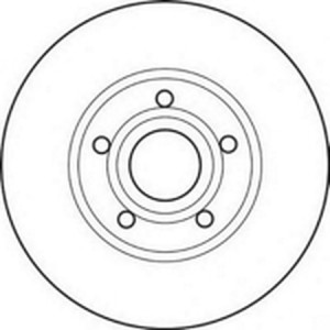 Тормозной диск 561547B BENDIX JURID