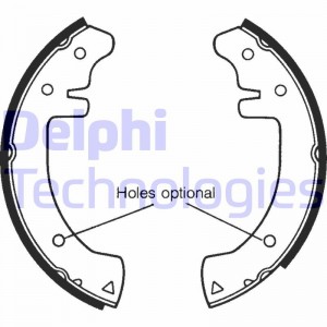 Комплект тормозных колодок LS1102 DELPHI