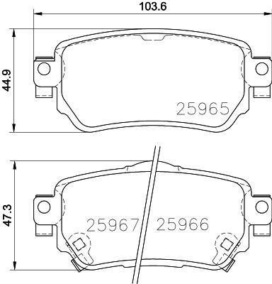 Конденсатор, кондиционер 8FC 351 036-031 HELLA