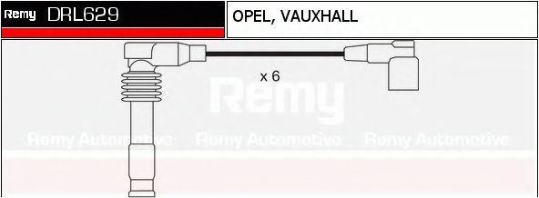 Ккомплект проводов зажигания DRL629 DELCO REMY