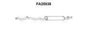 Глушитель выхлопных газов конечный FA25038 VENEPORTE