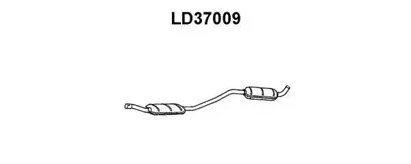 Предглушитель выхлопных газов LD37009 VENEPORTE