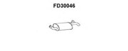 Глушитель выхлопных газов конечный FD30046 VENEPORTE