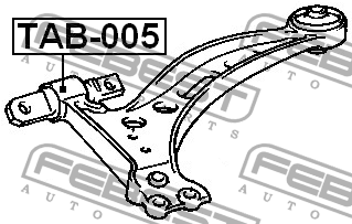 Сайлентблок TAB-005 FEBEST