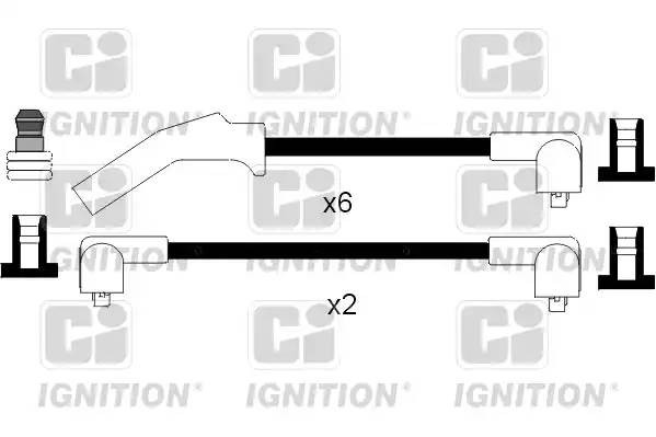 Ккомплект проводов зажигания XC787 QUINTON HAZELL