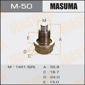 Пробка слива масла M-50 MASUMA