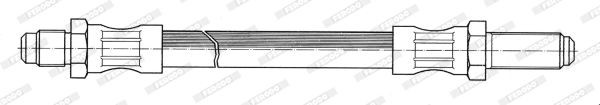 Тормозной шланг FHY2332 FERODO