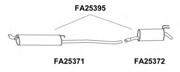 Глушитель выхлопных газов конечный FA25372 VENEPORTE