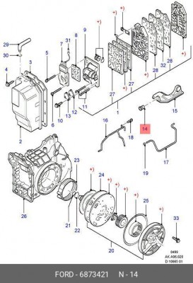 Деталь 6 873 421 FORD