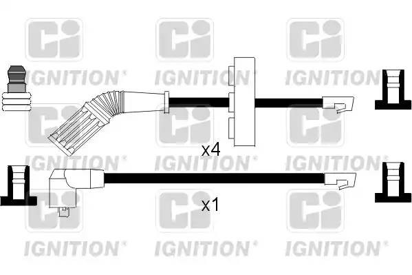 Ккомплект проводов зажигания XC532 QUINTON HAZELL