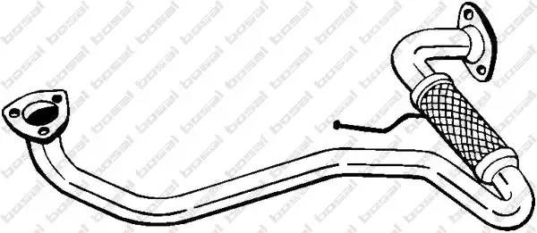 Выпускной трубопровод 837-299 BOSAL