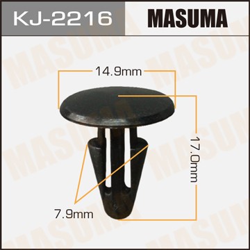Клипса крепежная KJ2216 MASUMA