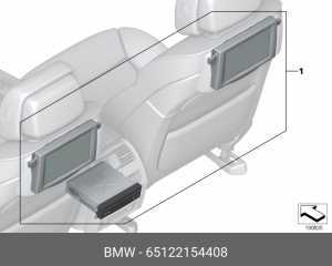Комплект дооснащения 65 12 2 154 408 BMW