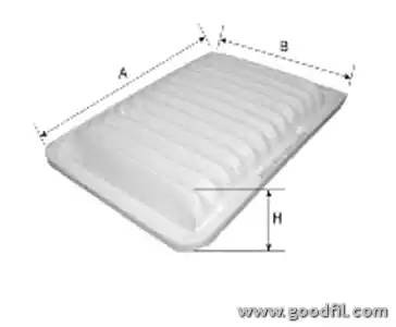 Фильтр воздушный AG 538 ECO GOODWILL