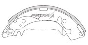 Колодки тормозные барабанные FLH12 FRIXA
