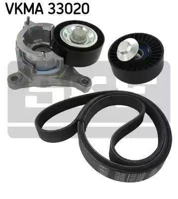 Поликлиновой ременный комплект VKMA33020 SKF