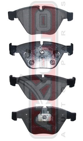 Колодки тормозные дисковые AKD-0222 AKYOTO