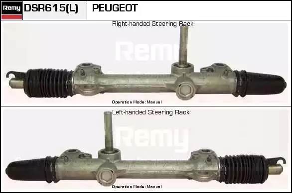 Рулевой механизм DSR615L DELCO REMY