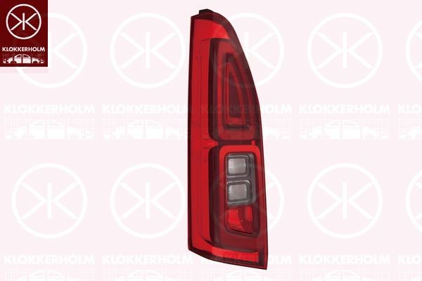Основная фара 05550128A1 KLOKKERHOLM