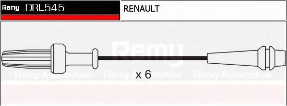 Ккомплект проводов зажигания DRL545 DELCO REMY
