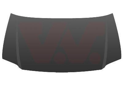 Капот двигателя 5856660 VAN WEZEL