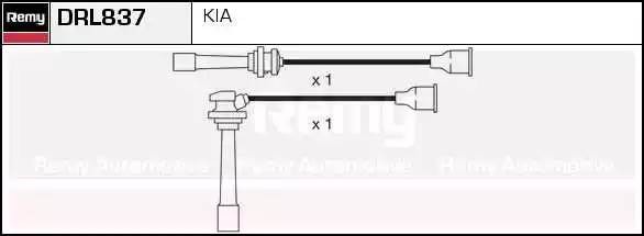 Ккомплект проводов зажигания DRL837 DELCO REMY