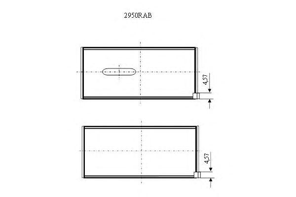 Подшипник 2950RAB GLYCO