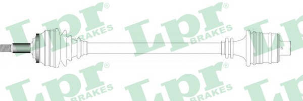 Приводной вал DS49012 LPR