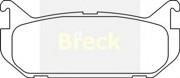 Комплект тормозных колодок, диско 2176600 BRECK