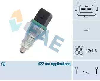 Выключатель, фара заднего хода 40640 FAE