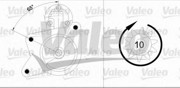 Стартер 455840 VALEO PHC