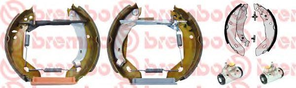 Комплект тормозных колодок K 61 051 BREMBO