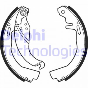 Комплект тормозных колодок LS1246 DELPHI