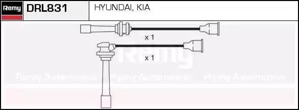 Ккомплект проводов зажигания DRL831 DELCO REMY