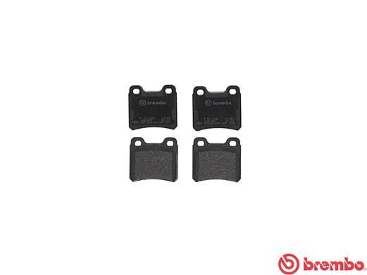 Комплект тормозных колодок, диско P 59 018 BREMBO